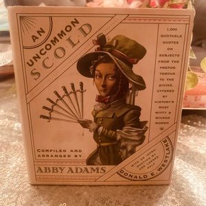 An Uncommon Scold 1989 First Edition Hard Cover Book